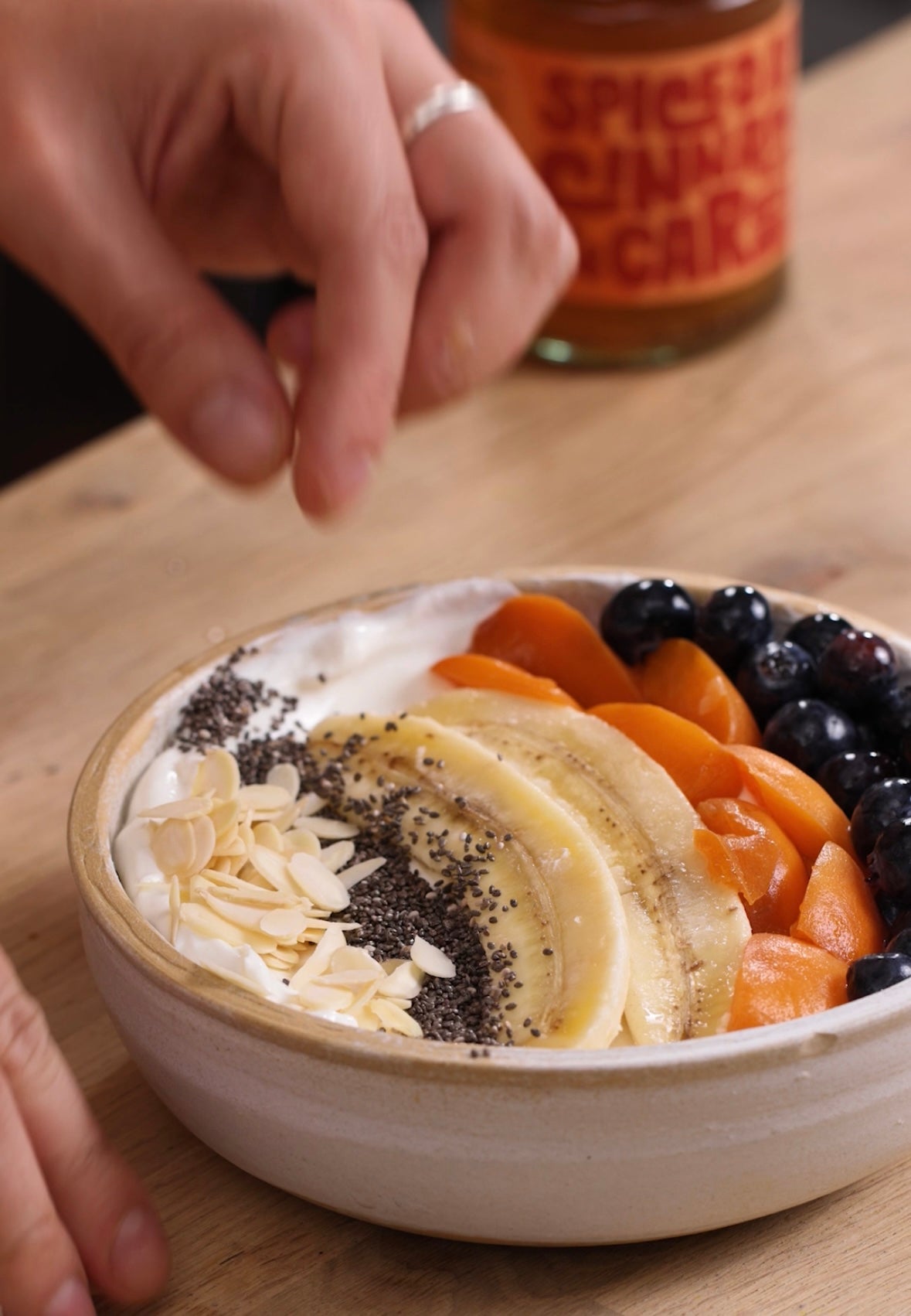 Yoghurt Breakfast Bowl with Pickles