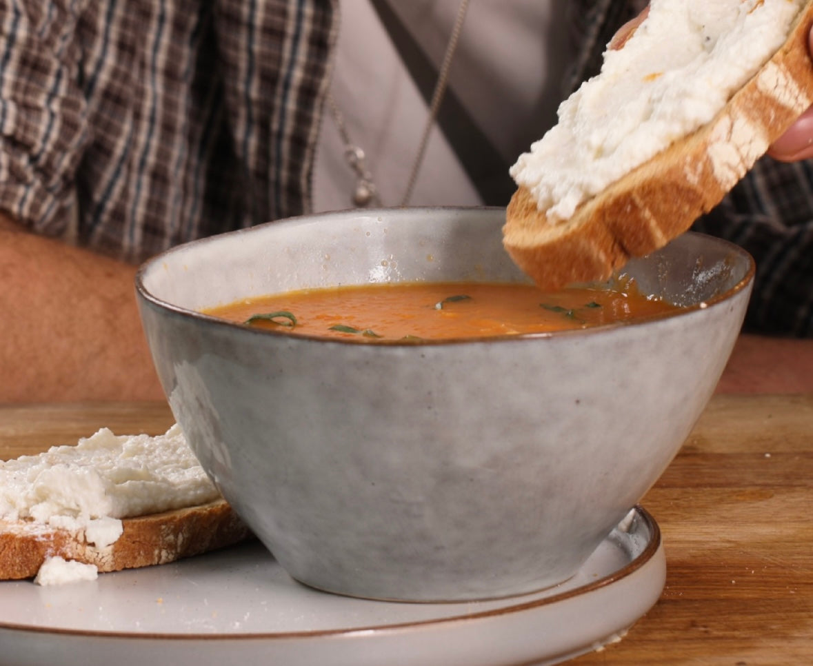 Roast Tomato & Pickled Pepper Soup