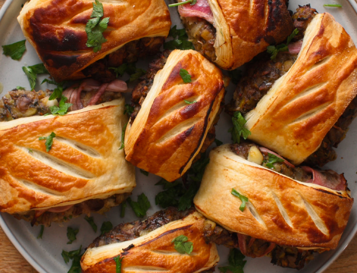 The Ultimate Vegan Sausage Roll