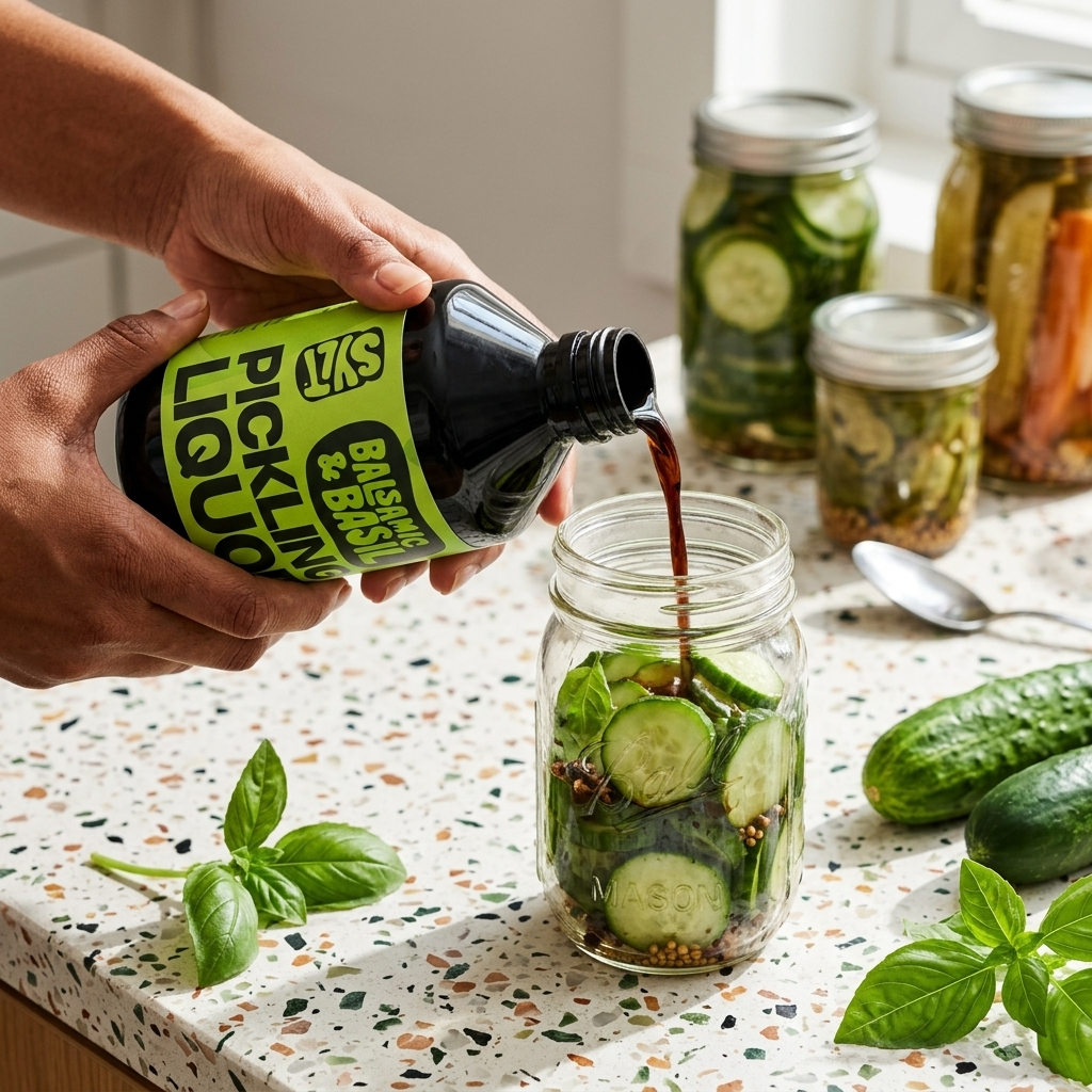 Balsamico & Basil Pickling Liquor
