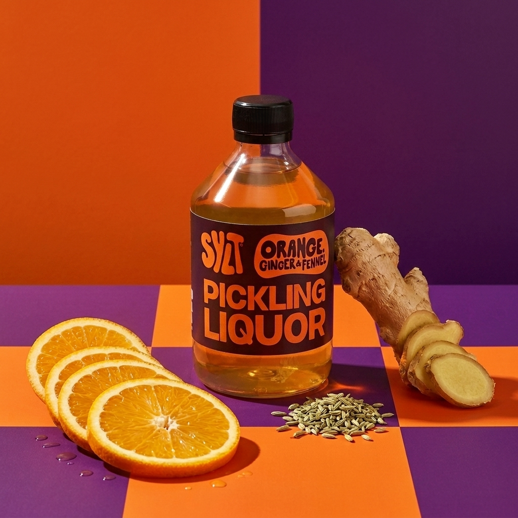 Orange, Ginger & Fennel Pickling Liquor