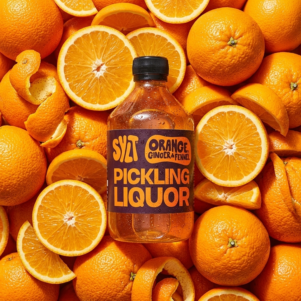 Orange, Ginger & Fennel Pickling Liquor