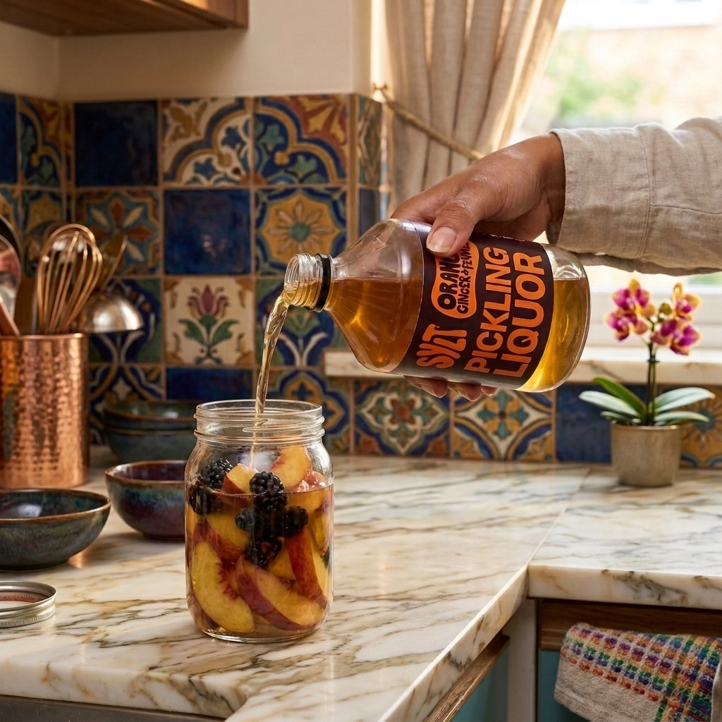 Orange, Ginger & Fennel Pickling Liquor